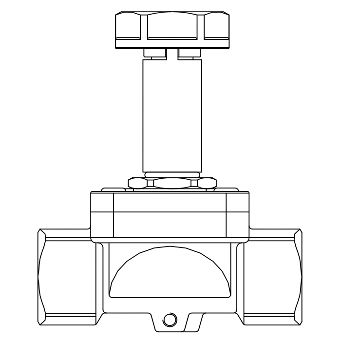 常閉工業用電磁閥1132/04S,FPT內螺紋直接頭 常閉工業用電磁閥1132/04S,FPT內螺紋直接頭